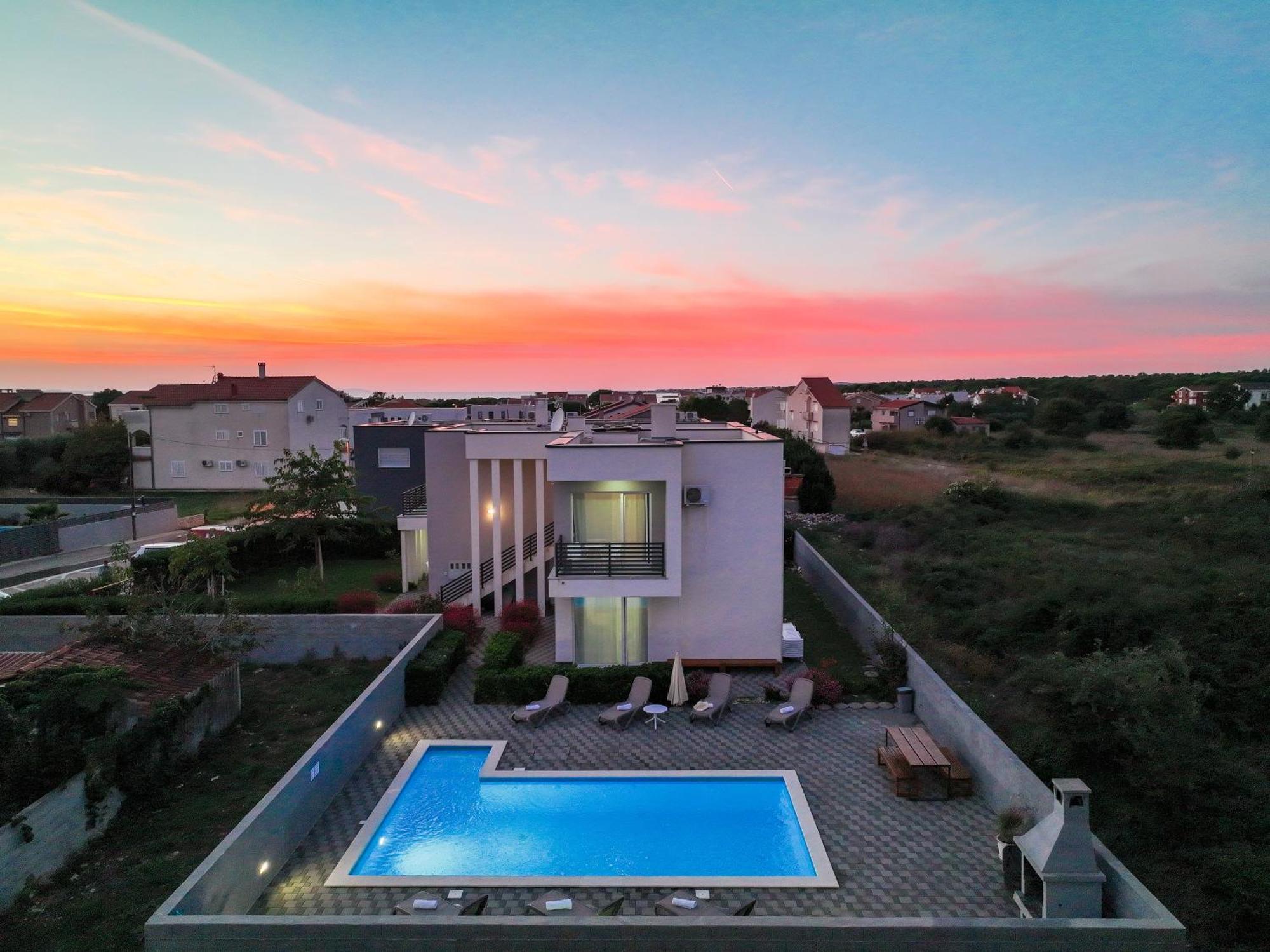 Villa Tonci Zaton Затон Екстериор снимка