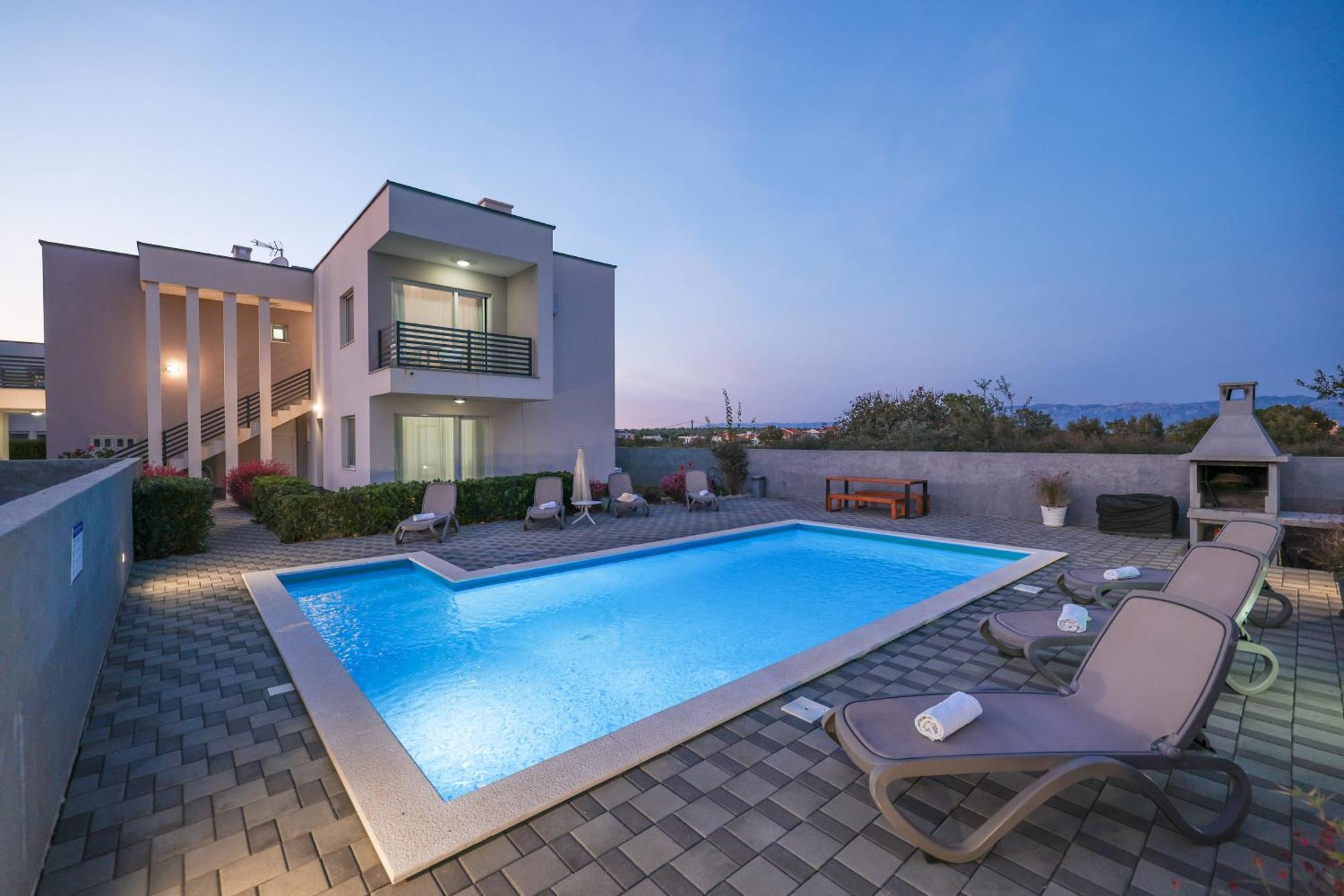 Villa Tonci Zaton Затон Екстериор снимка