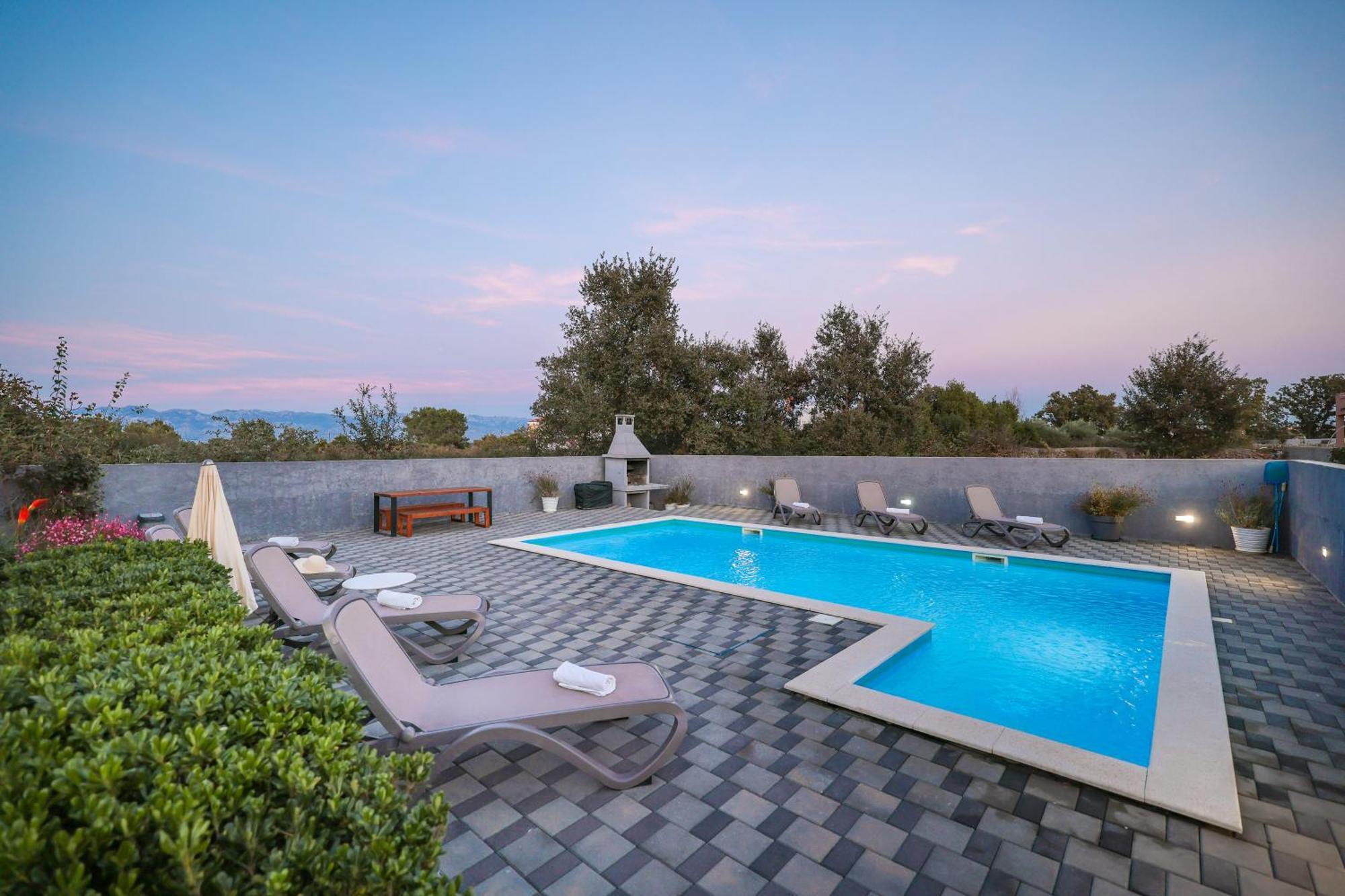 Villa Tonci Zaton Затон Екстериор снимка
