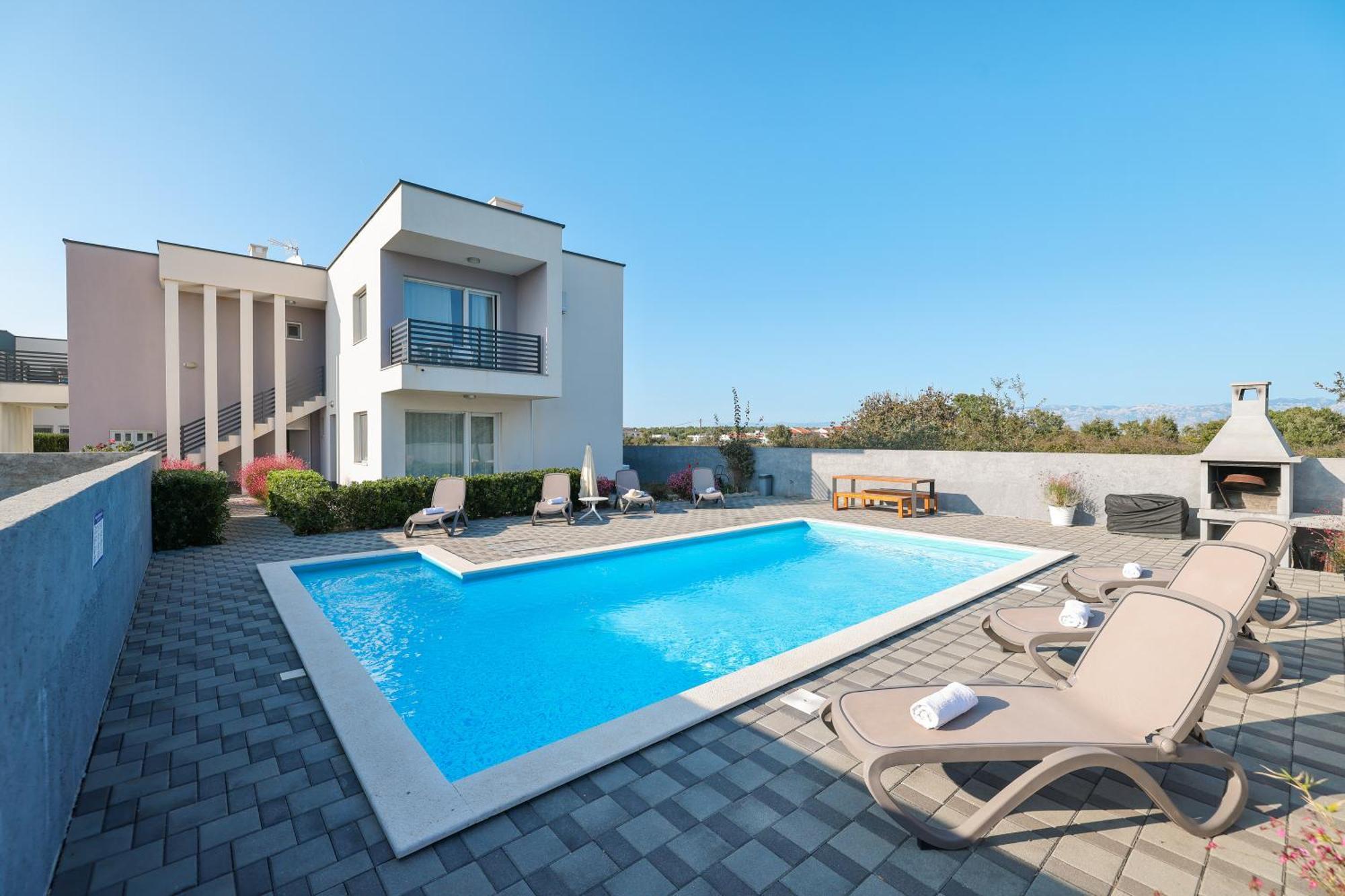 Villa Tonci Zaton Затон Екстериор снимка